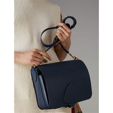 burberry the large square satchel in leather|large Burberry satchel.